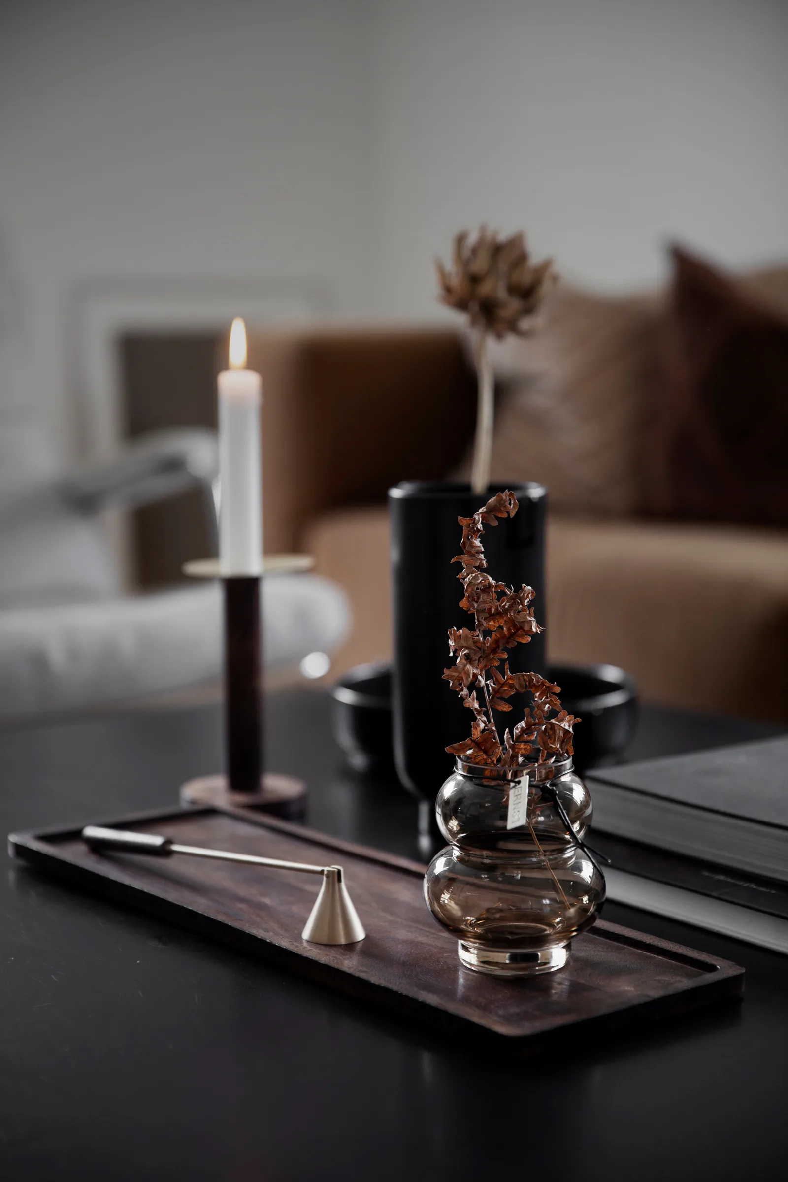 Ernst trebrett 15 x 30 cm, Mørkebrun ERNST