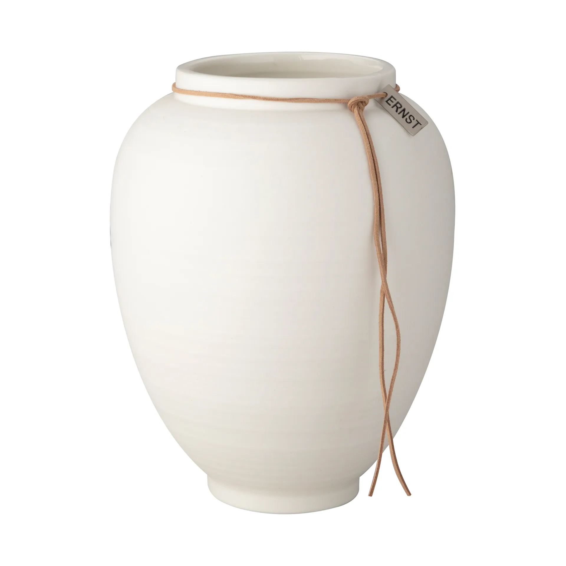 Ernst vase hvit matt, 22 cm ERNST