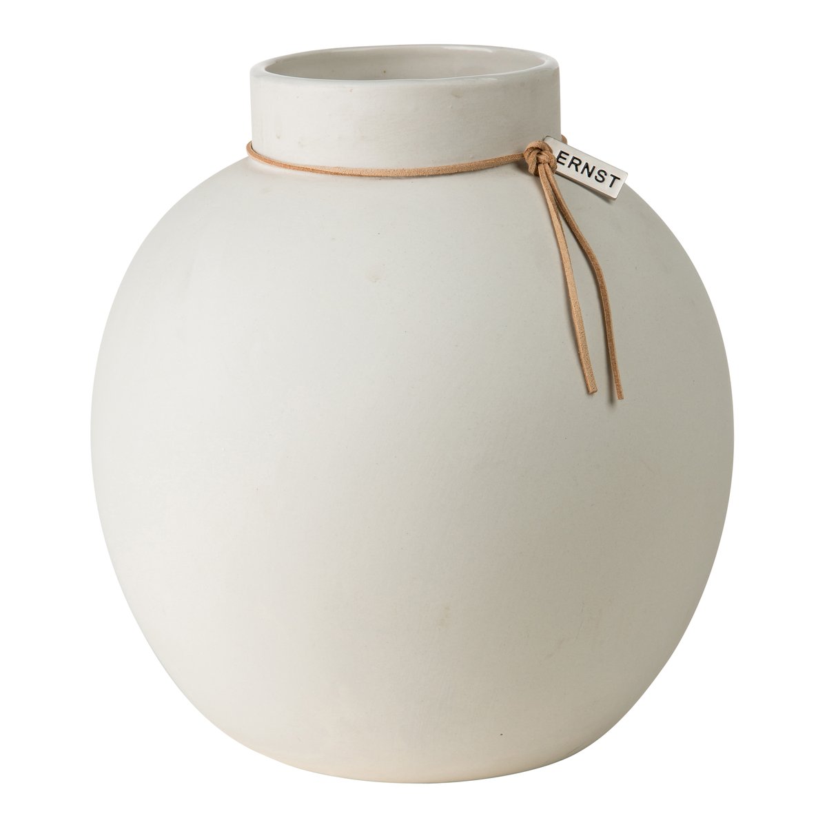 Bilde av ERNST Ernst vase keramikk hvit 22 cm