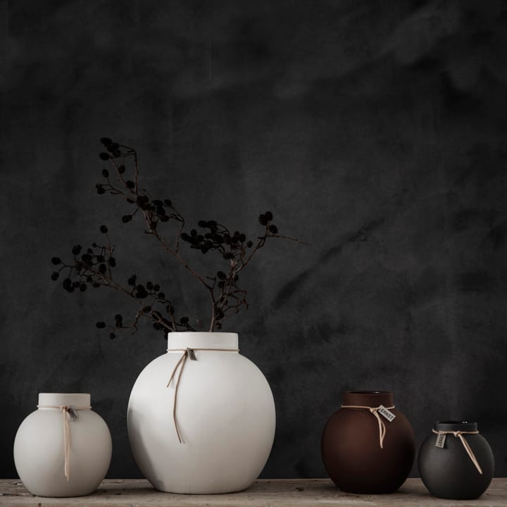 Ernst vase keramikk mørkegrå - 10 cm - ERNST