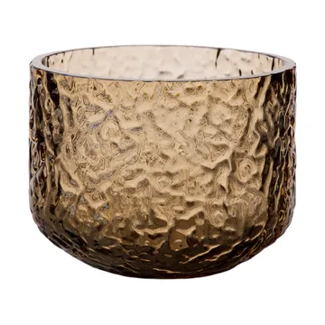 Ernst vase/lykt mønstret - Rav, Ø8x6 cm - ERNST