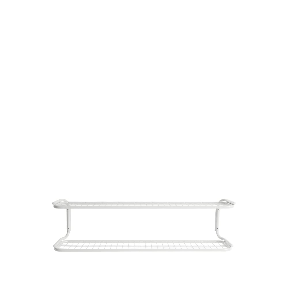 Essem Design Classic 650 skohylle hvit/hvit, 2 nivåer, 100 cm