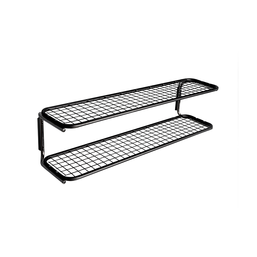 Essem Design Classic 650 skohylle sort/krom, 2 nivåer, 60 cm