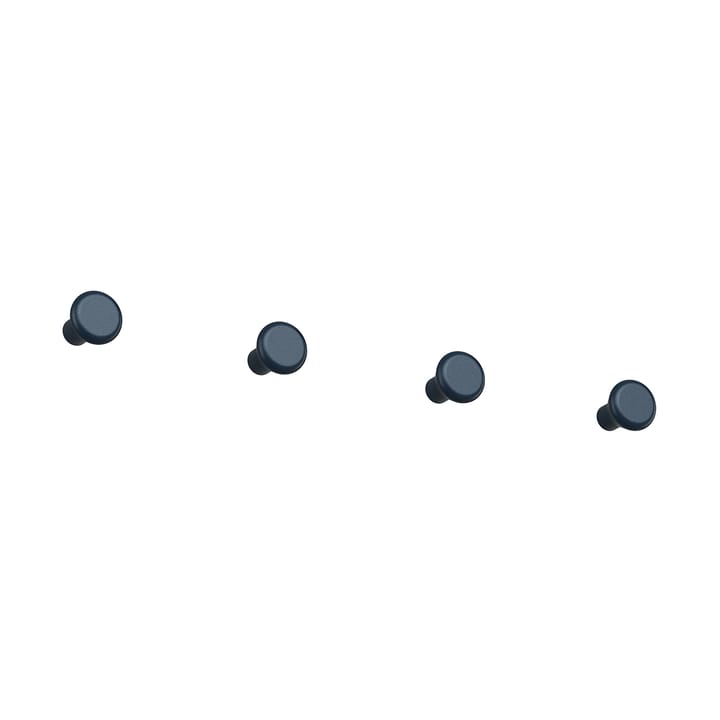 Classic knagg liten 4-pakning - Midnight blue - Essem Design