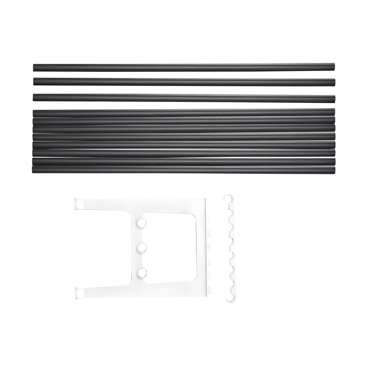 Essem Design Nostalgi benk påbygging 100 cm Svart-hvit