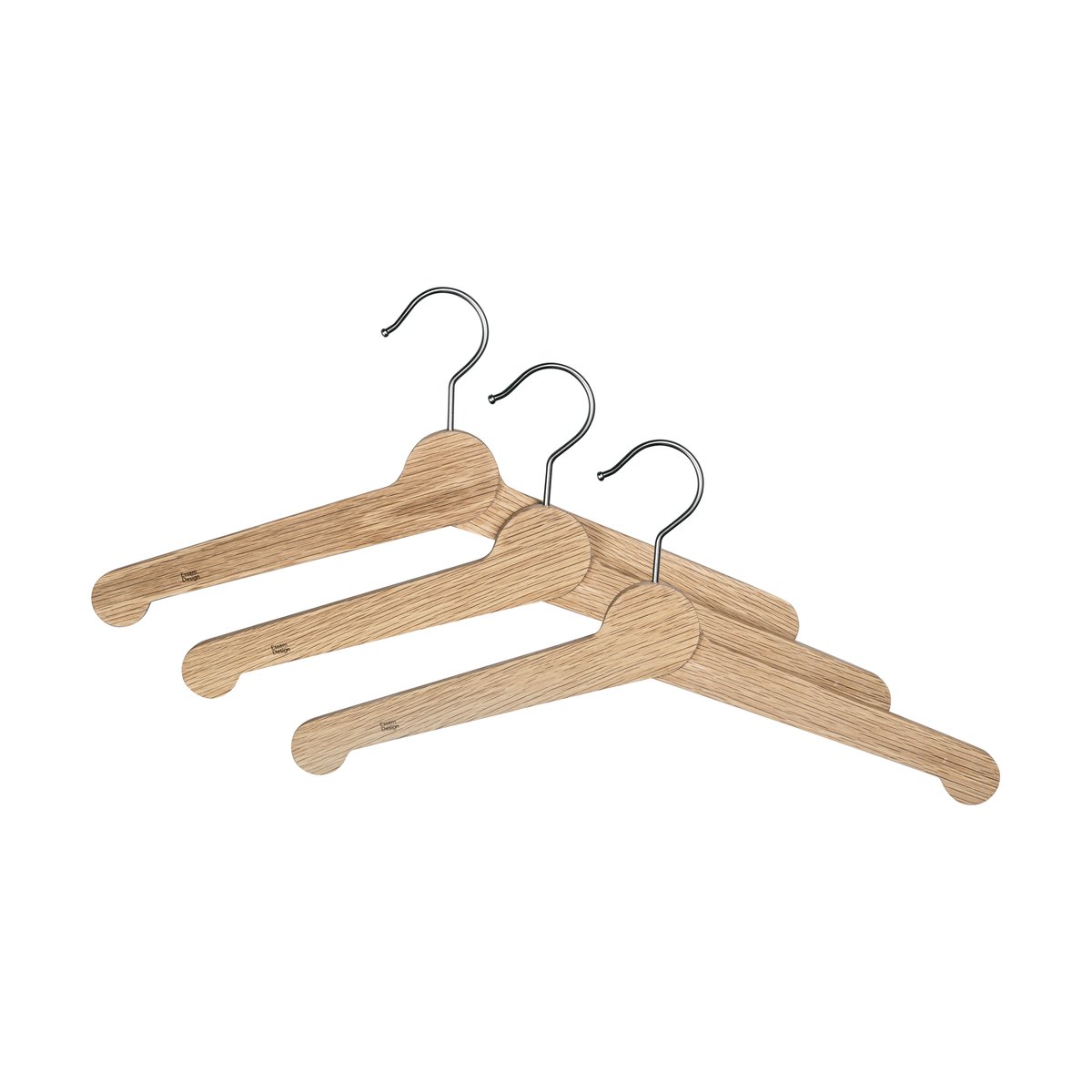 Essem Design Nostalgi kleshenger 3-pakning Eik