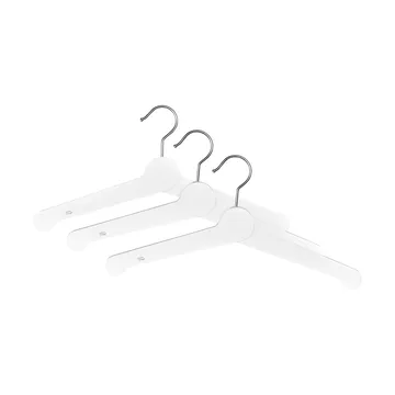 Nostalgi kleshenger 3-pakning - Hvit - Essem Design