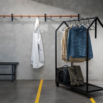 Nostalgi knaggrekke - Bjørk, aluminiumsstativ - Essem Design