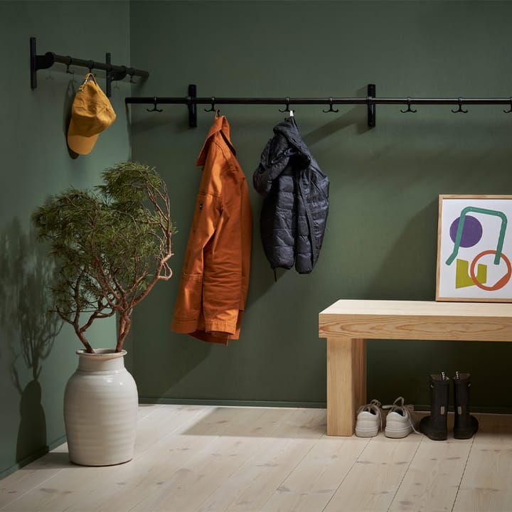 Nostalgi knaggrekke, Bjørk, aluminiumsstativ Essem Design