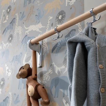Nostalgi knaggrekke - Messing, hvitt stativ - Essem Design