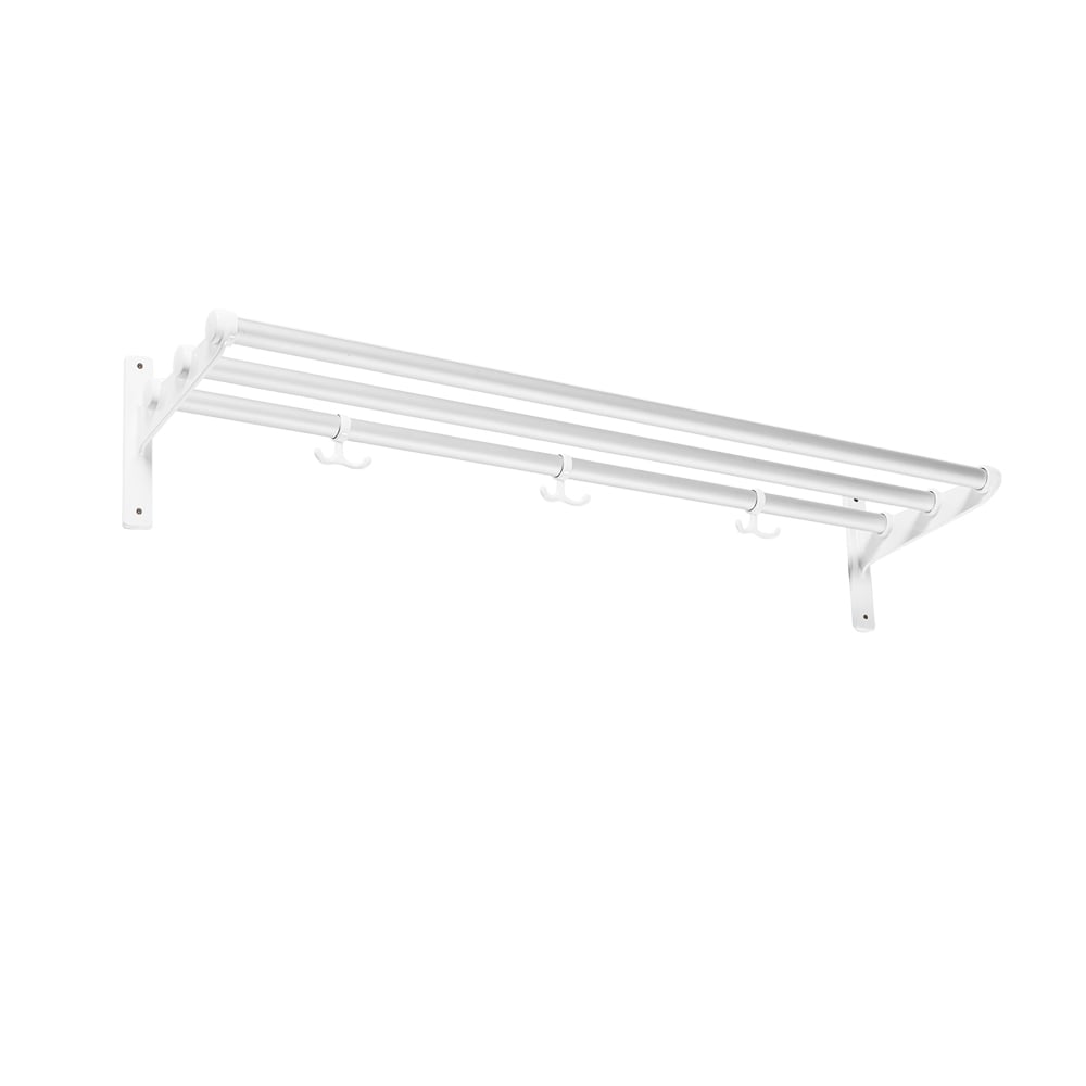 Essem Design Nostalgi sko- eller hattehylle Aluminium, hvitt stativ