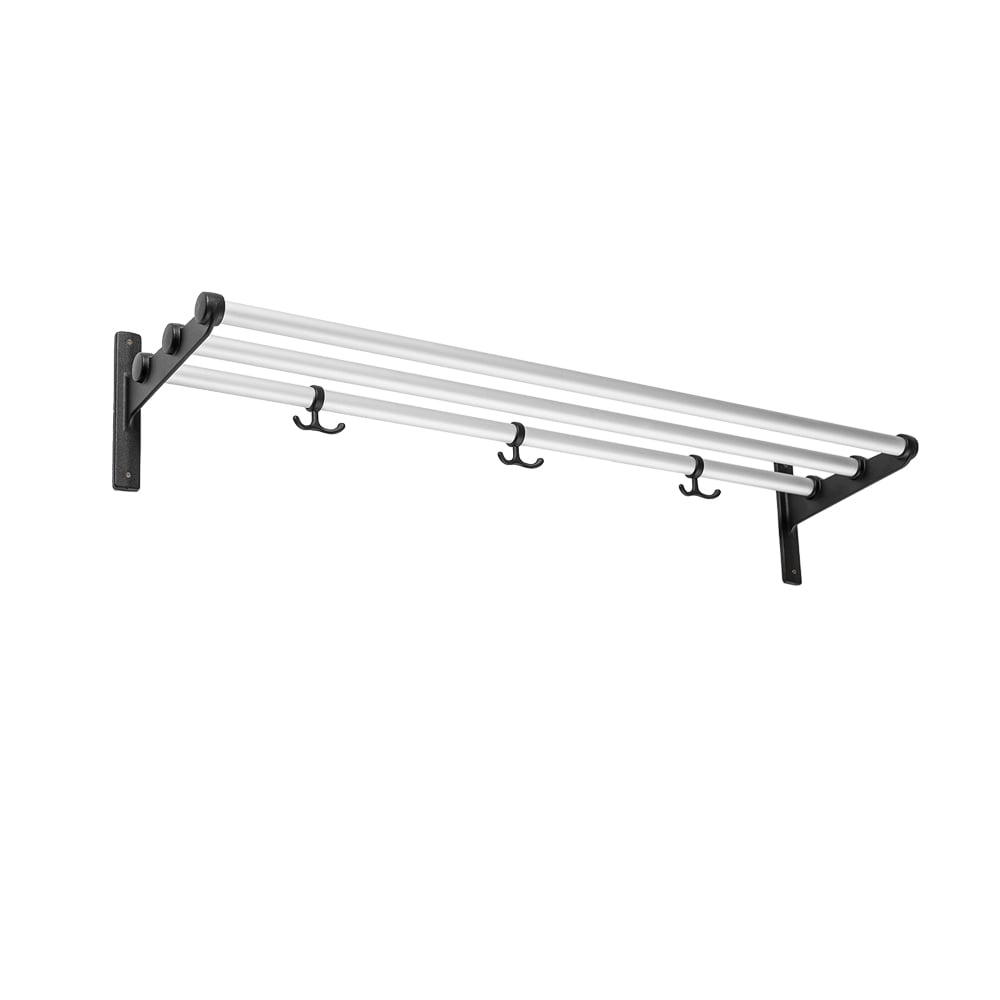 Essem Design Nostalgi sko- eller hattehylle Aluminium, sort stativ