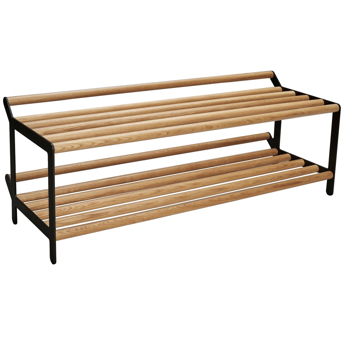 Bilde av Essem Design Tamburin skohylle 100 cm Eik-svart