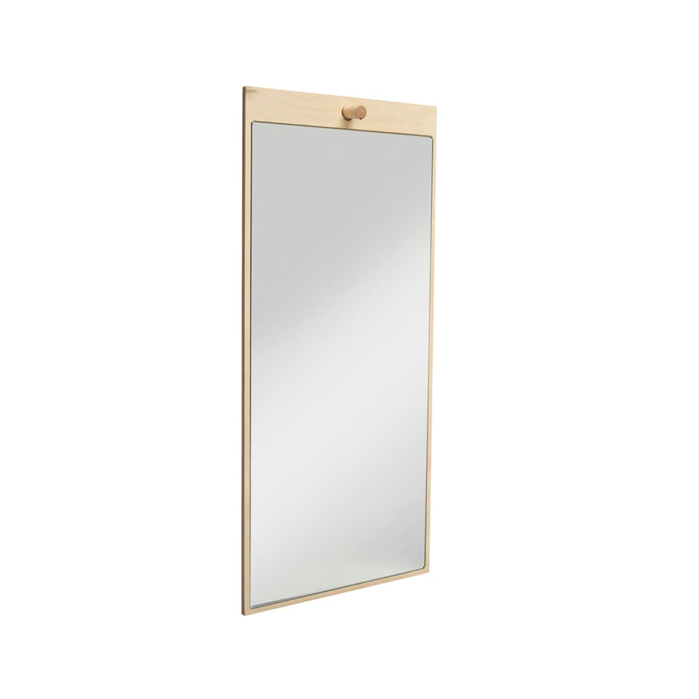 Bilde av Essem Design Tillbakablick rektangulært speil bjørk