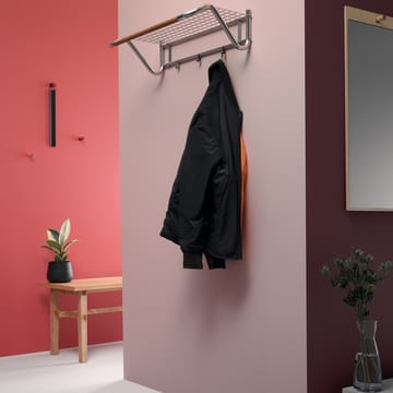 Tillbakablick rektangulært speil - sort - Essem Design