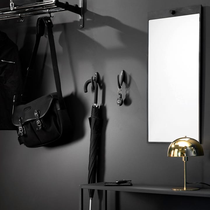 Tillbakablick rektangulært speil - sort - Essem Design
