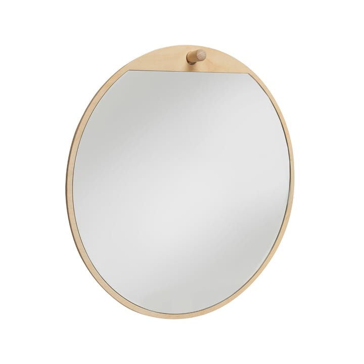 Tillbakablick rundt speil - bjørk - Essem Design
