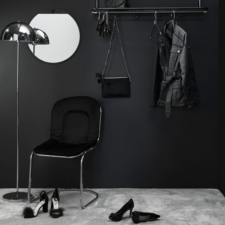 Tillbakablick rundt speil, sort Essem Design