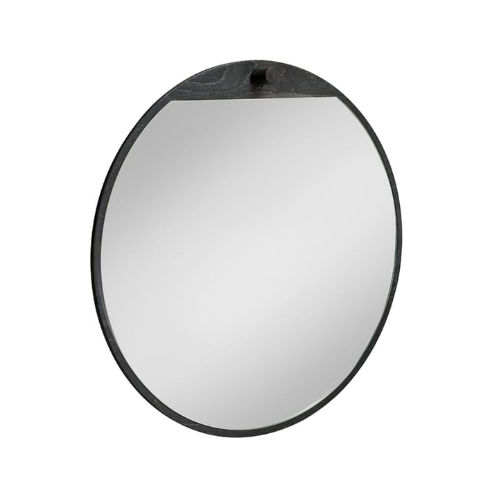 Tillbakablick rundt speil - sort - Essem Design