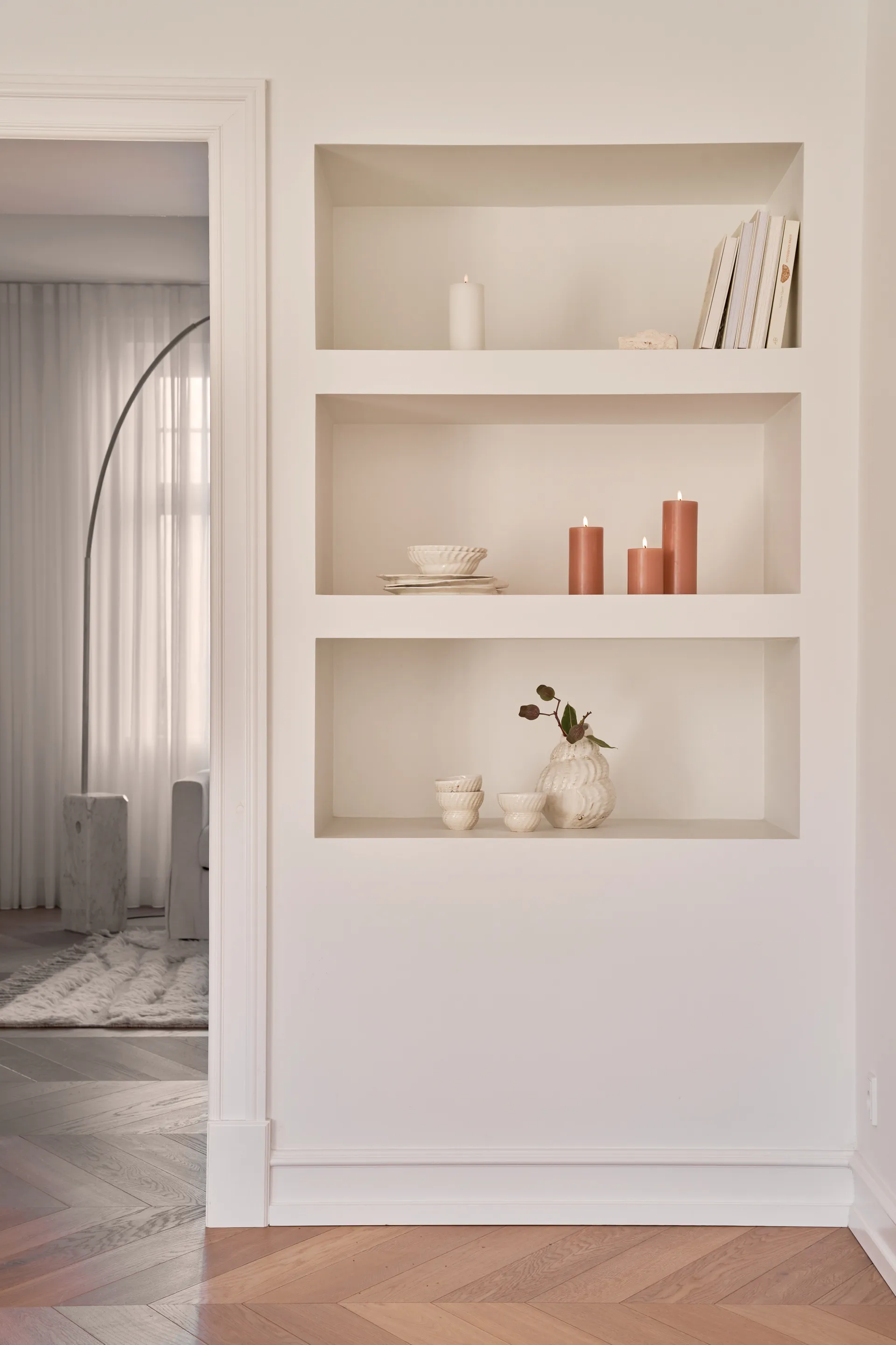 ester & erik blokklys LED, 10 Silky, 15 cm ester & erik