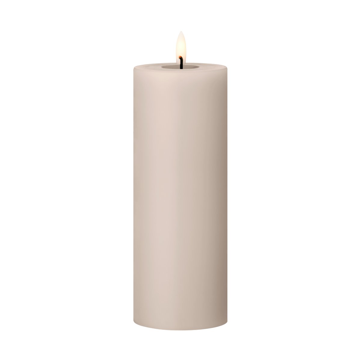 ester & erik ester & erik blokklys LED 22 Linen Grey, 20 cm