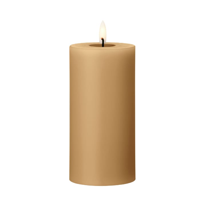 ester & erik blokklys LED - 27 Almond butter, 15 cm - Ester & erik