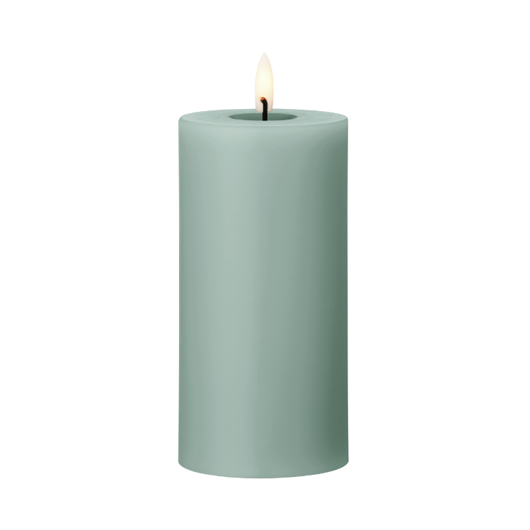 ester & erik ester & erik blokklys LED 67 Jade stone, 15 cm