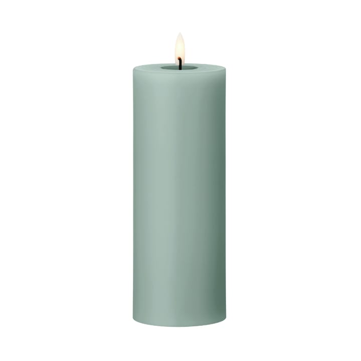 ester & erik blokklys LED Ø7,5x20 cm - 67 Jade stone - Ester & erik