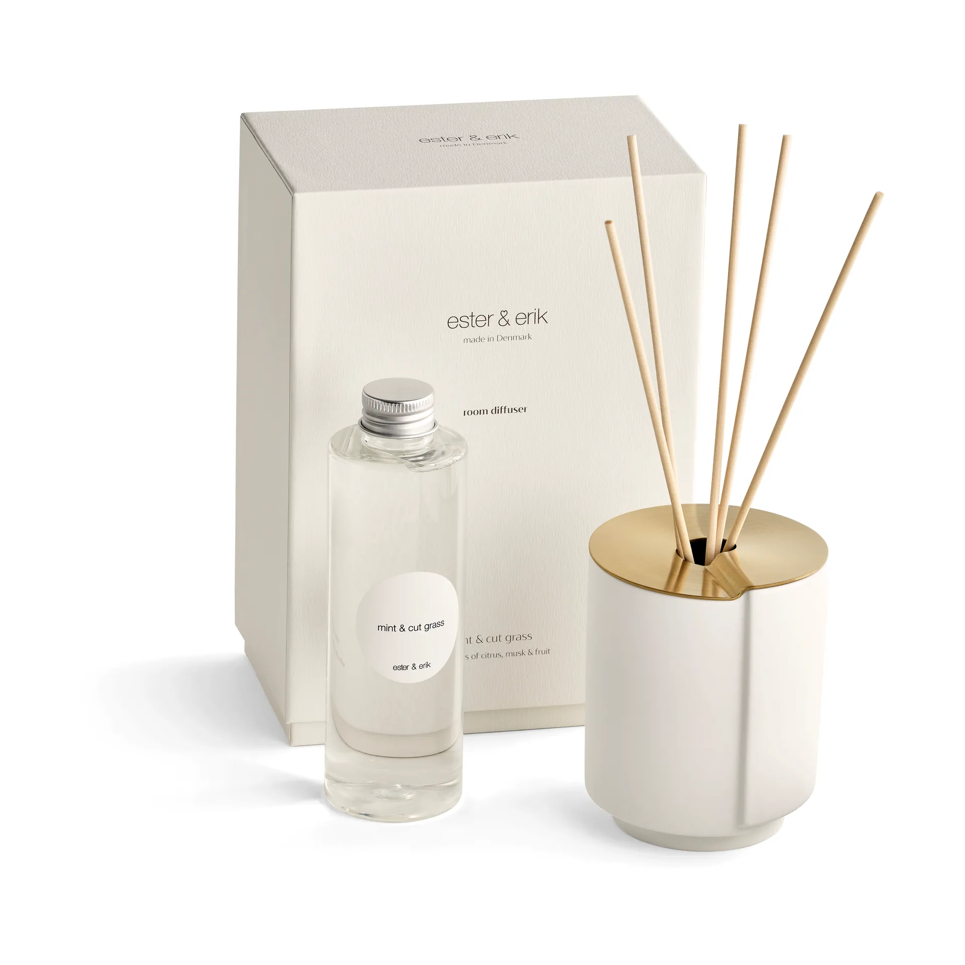 ester & erik duftpinner, Mint & cut grass ester & erik