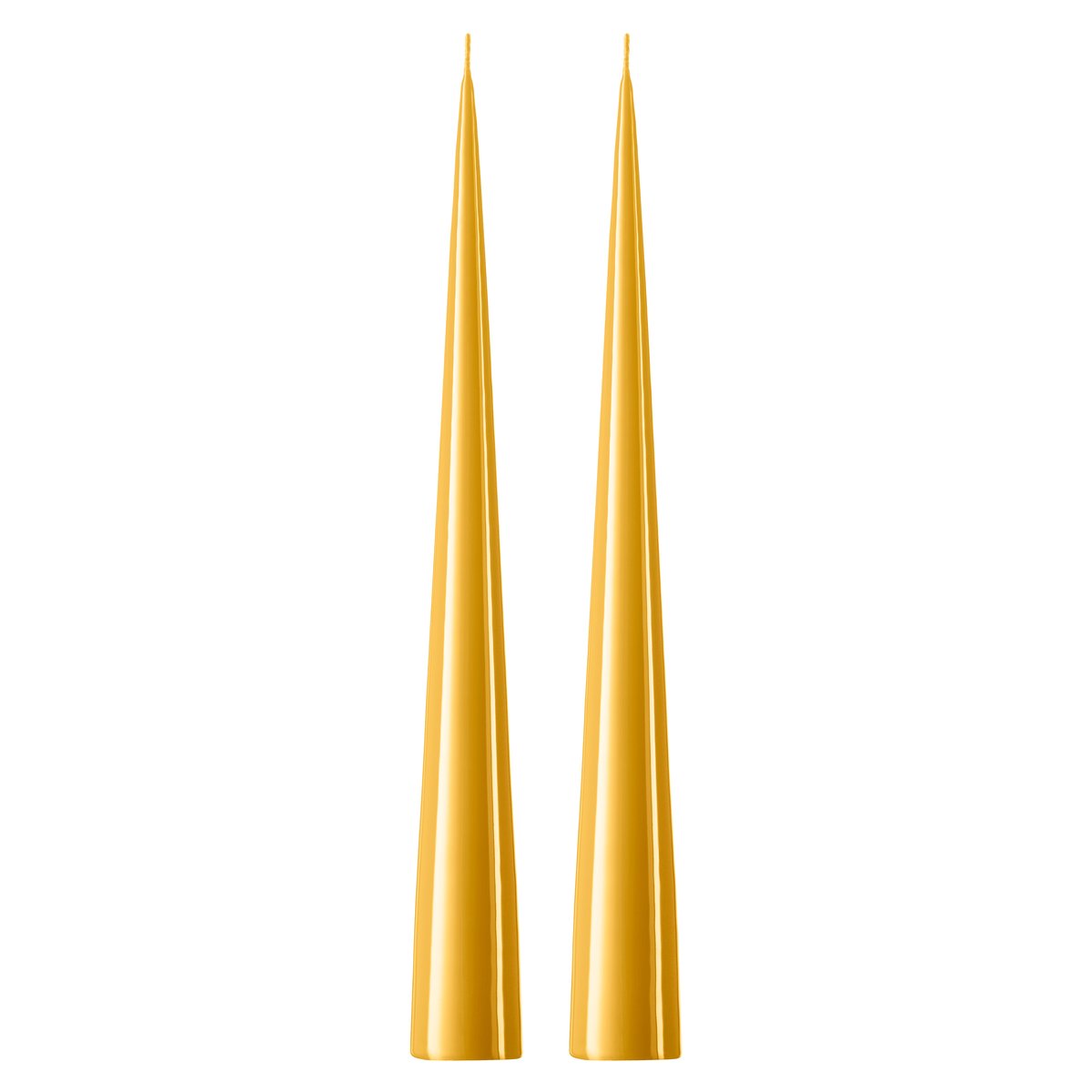 ester & erik ester & erik kjeglelys 37 cm 2-stk. lakket Beige 14-0