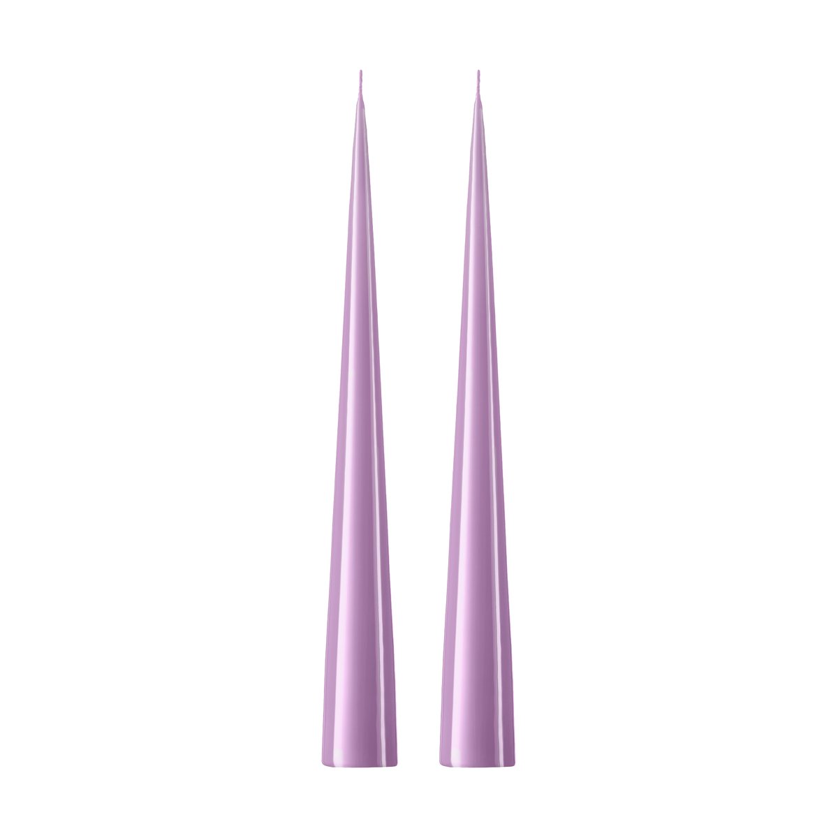 ester & erik ester & erik kjeglelys 37 cm 2-stk. lakket Crocus delight 07