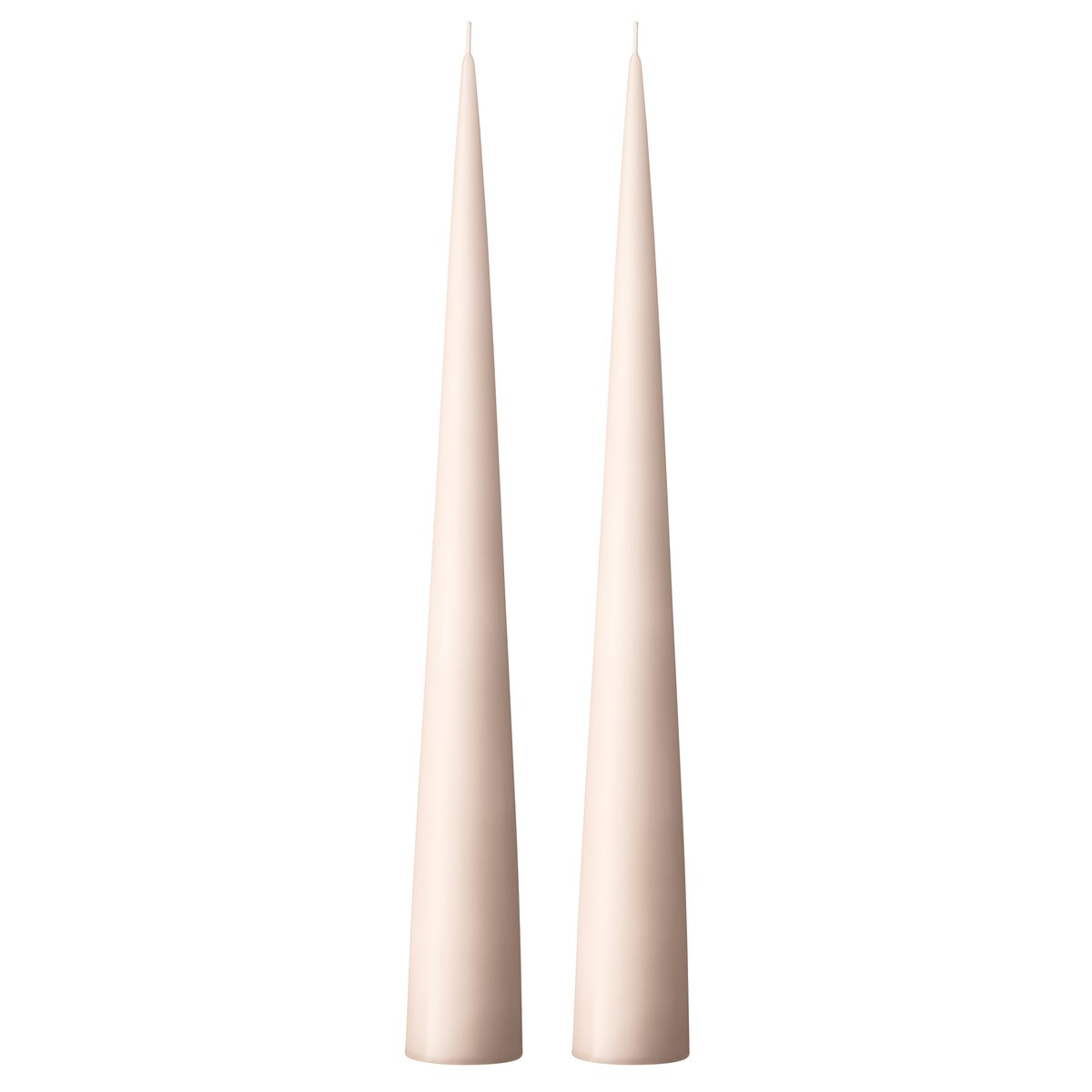 ester & erik ester & erik kjeglelys 37 cm 2-stk. matt Linen grey 22