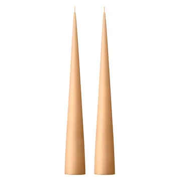 ester & erik kjeglelys 37 cm 2-stk. matt - Melon sorbet 19 - ester & erik