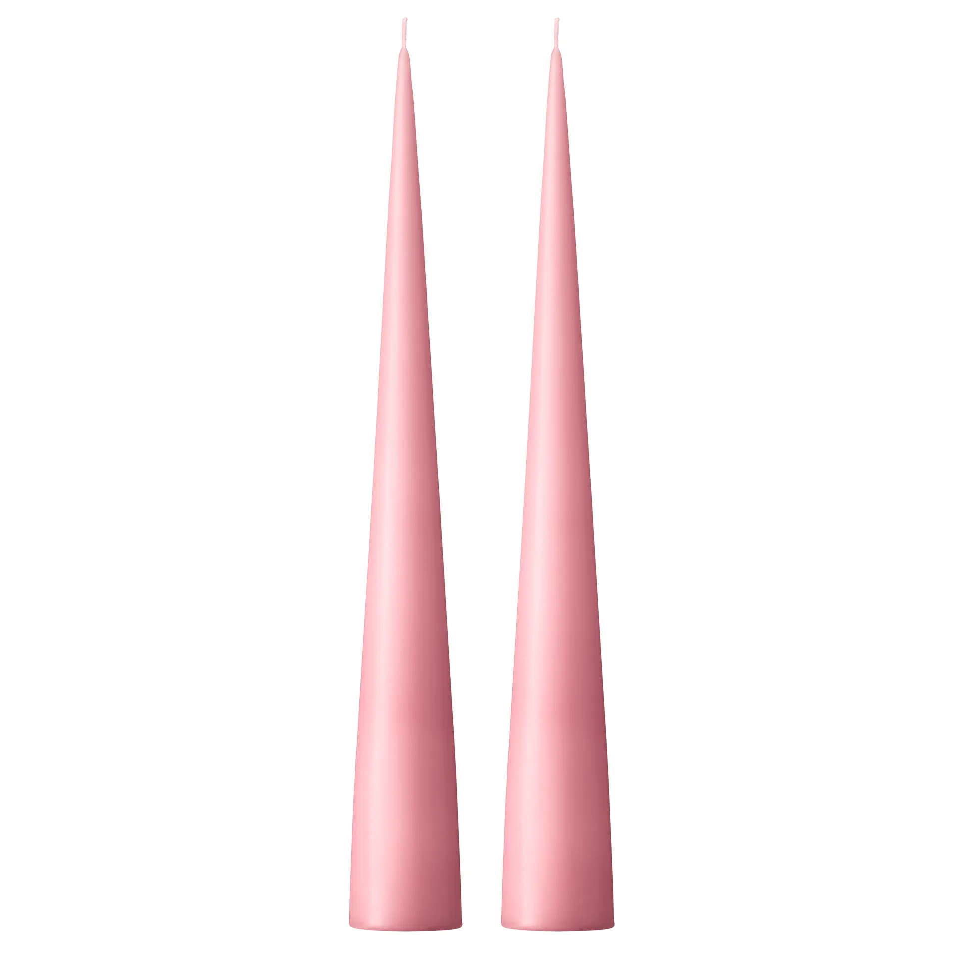 ester & erik kjeglelys 37 cm 2-stk. matt, Old rose 39 ester & erik