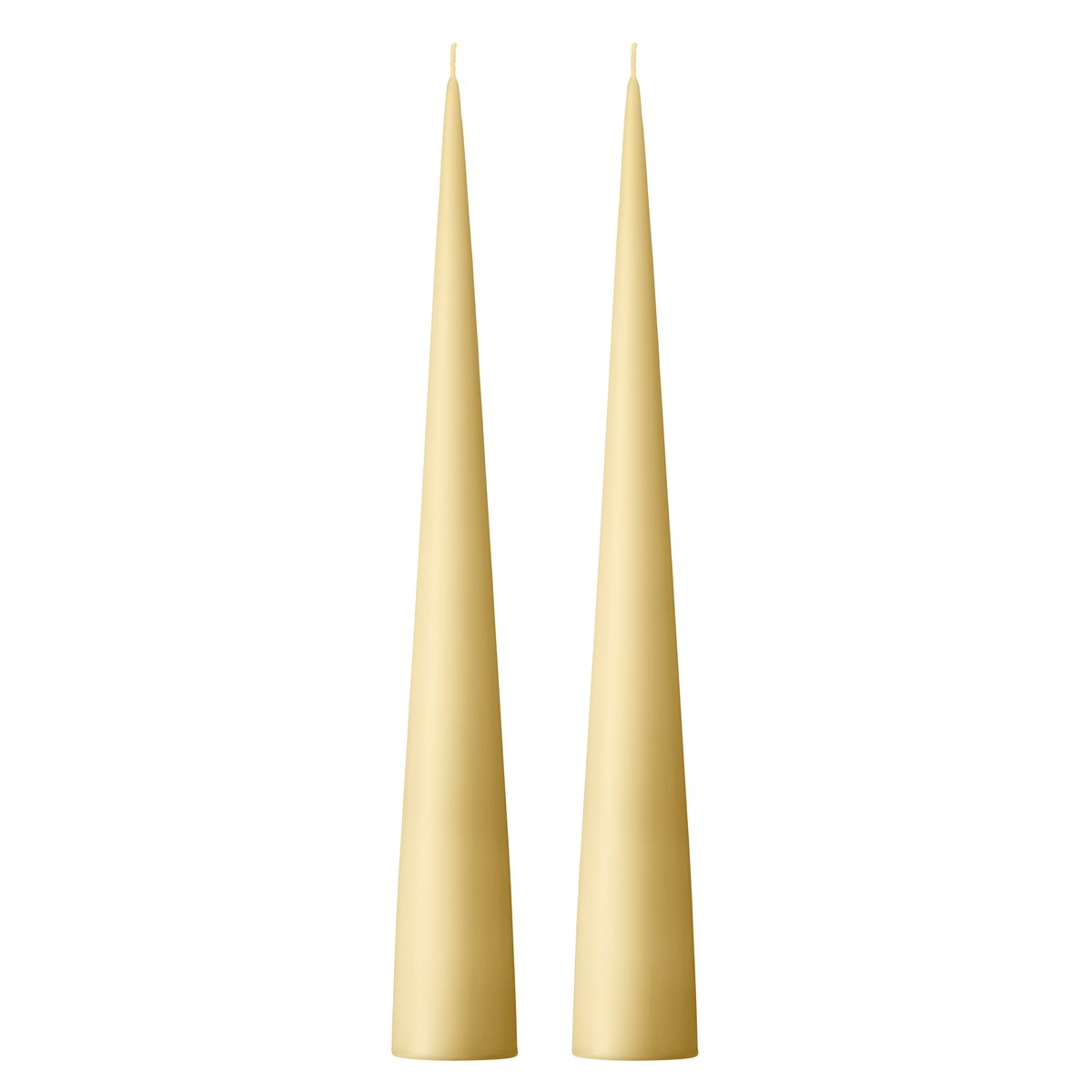 ester & erik ester & erik kjeglelys 37 cm 2-stk. matt Pale ginger 14