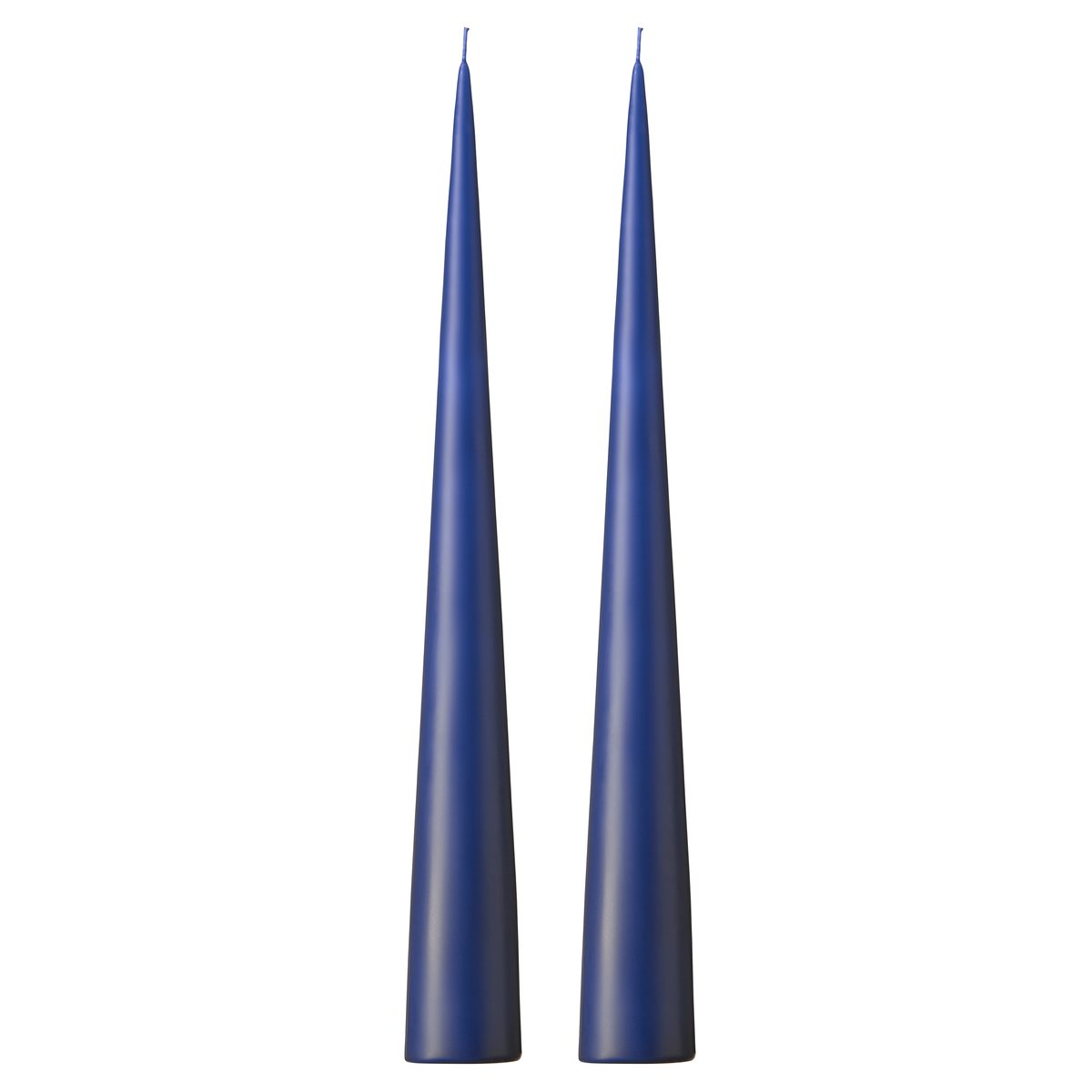 ester & erik ester & erik kjeglelys 37 cm 2-stk. matt Royal navy 28