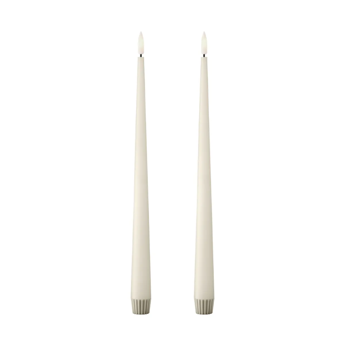 ester & erik kronelys LED 2-pk, 06 Ivory, 30 cm ester & erik