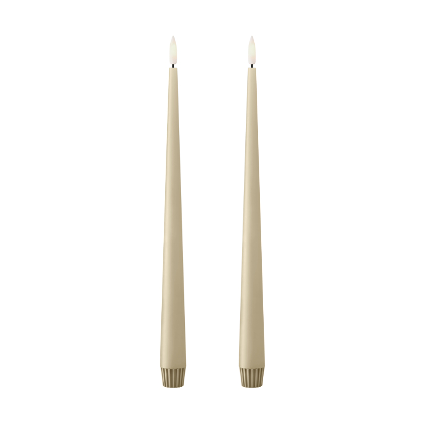 ester & erik ester & erik kronelys LED 2-pk 14 Pale ginger , 30 cm
