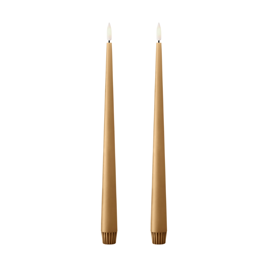 ester & erik ester & erik kronelys LED 2-pk 27 Almond butter , 30 cm