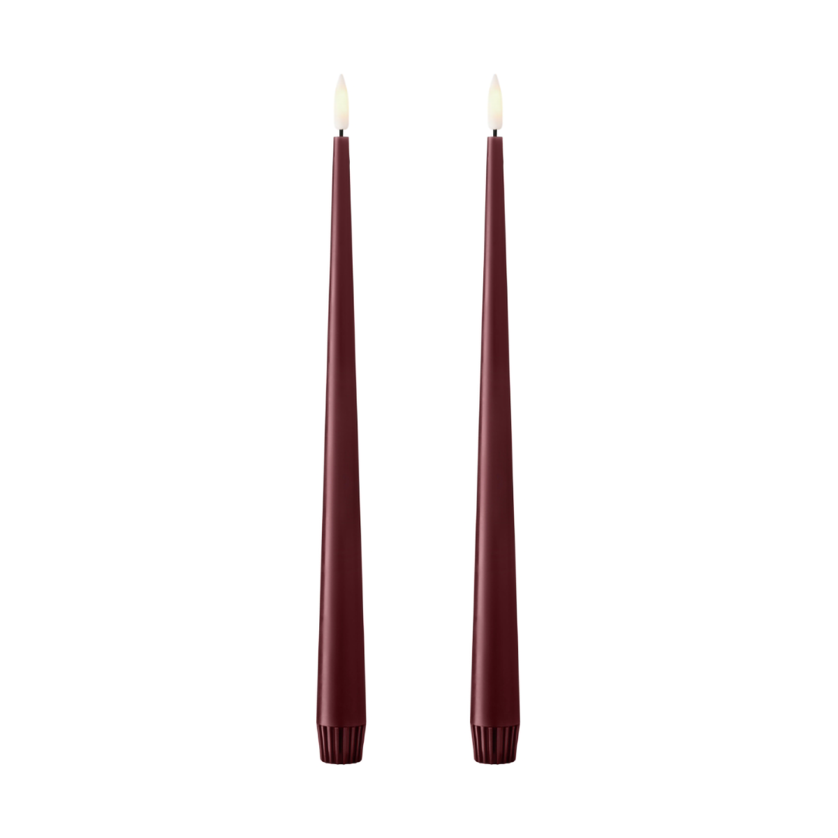 ester & erik ester & erik kronelys LED 2-pk 44/2 Deep Wine , 30 cm