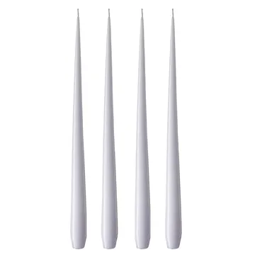 ester & erik lys 4-stk. lakket - Airy violet 12-0, 32 cm - ester & erik