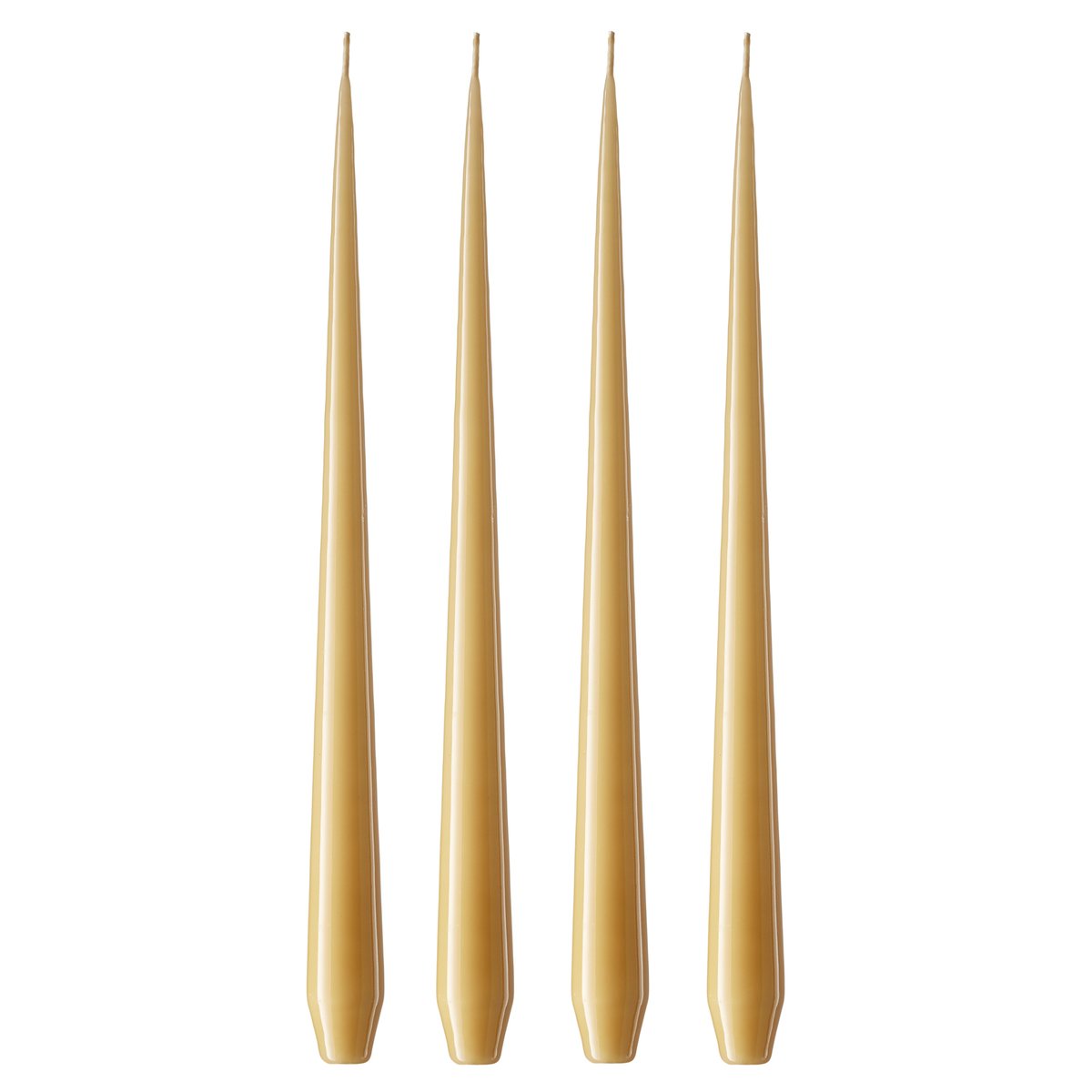 ester & erik ester & erik lys 4-stk. lakket beige 14/2-0, 32 cm