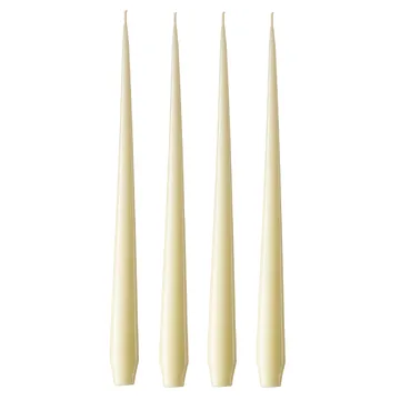 ester & erik lys 4-stk. lakket - Buttermilk 17-0, 32 cm - ester & erik