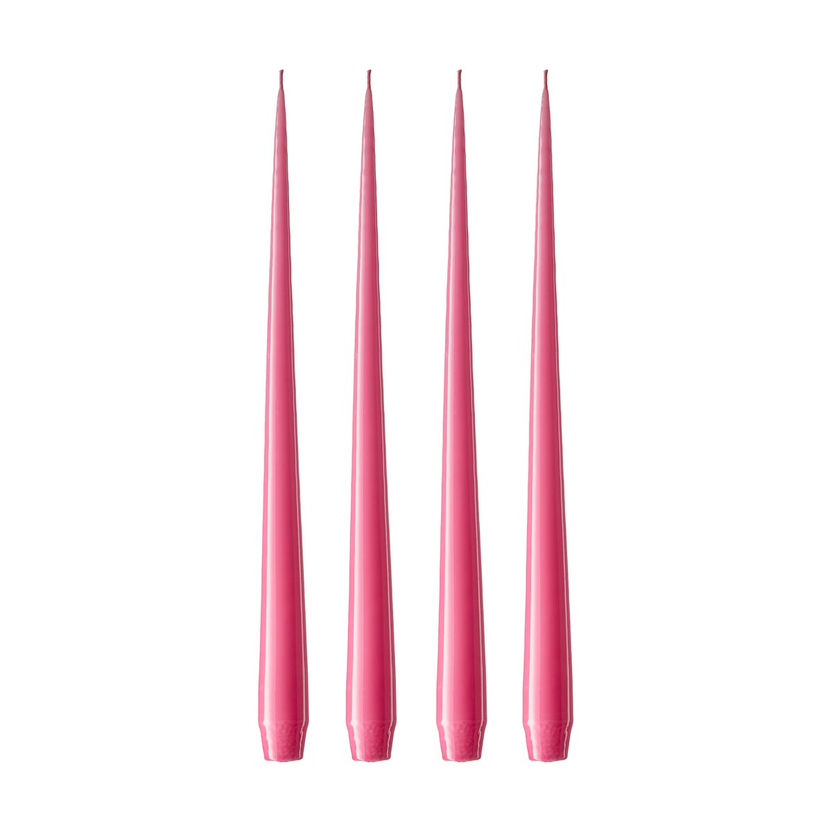 ester & erik ester & erik lys 4-stk. lakket Clear pink 41, 32 cm