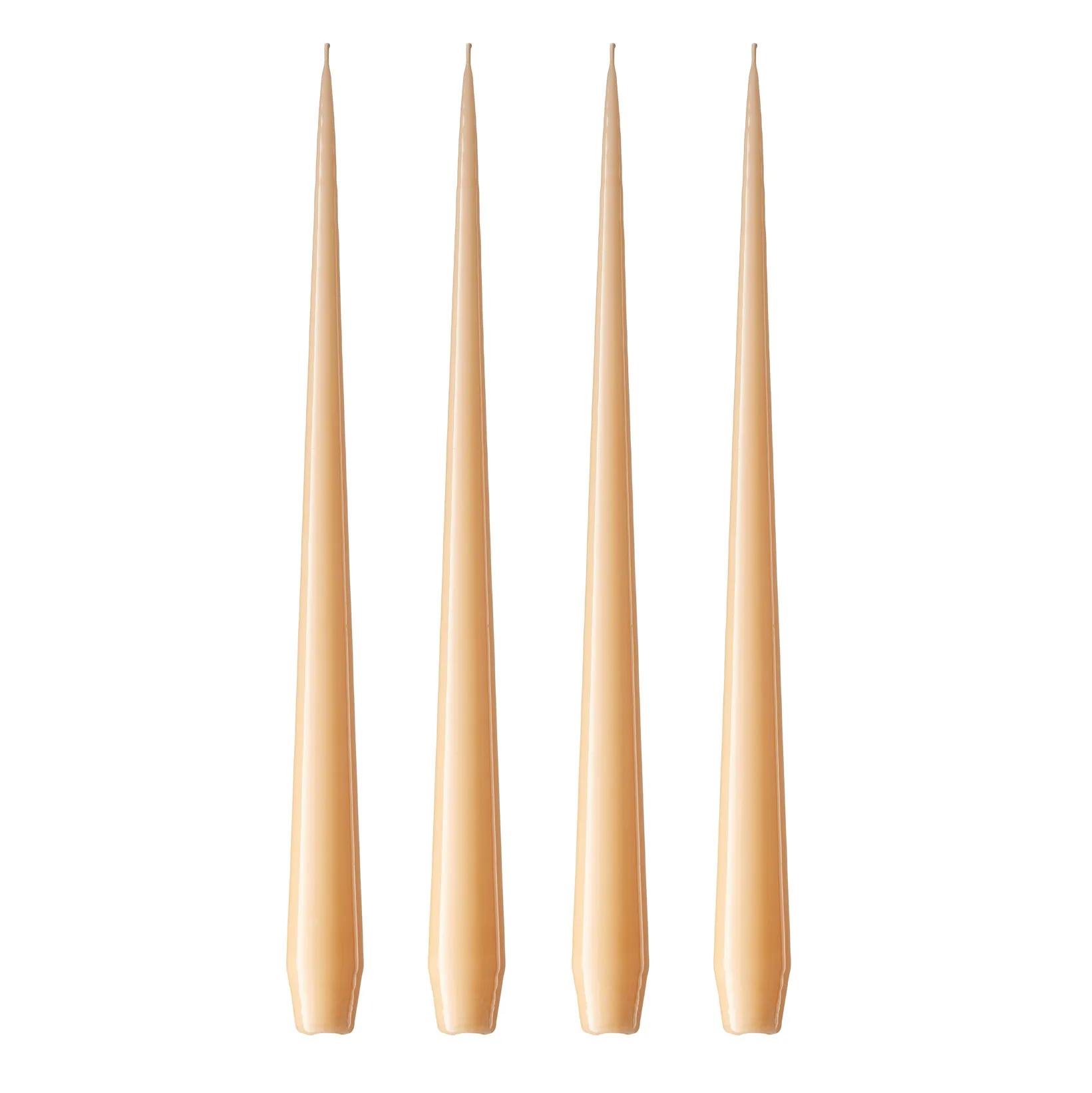 ester & erik lys 4-stk. lakket, Melon sorbet 19-0, 42 cm ester & erik