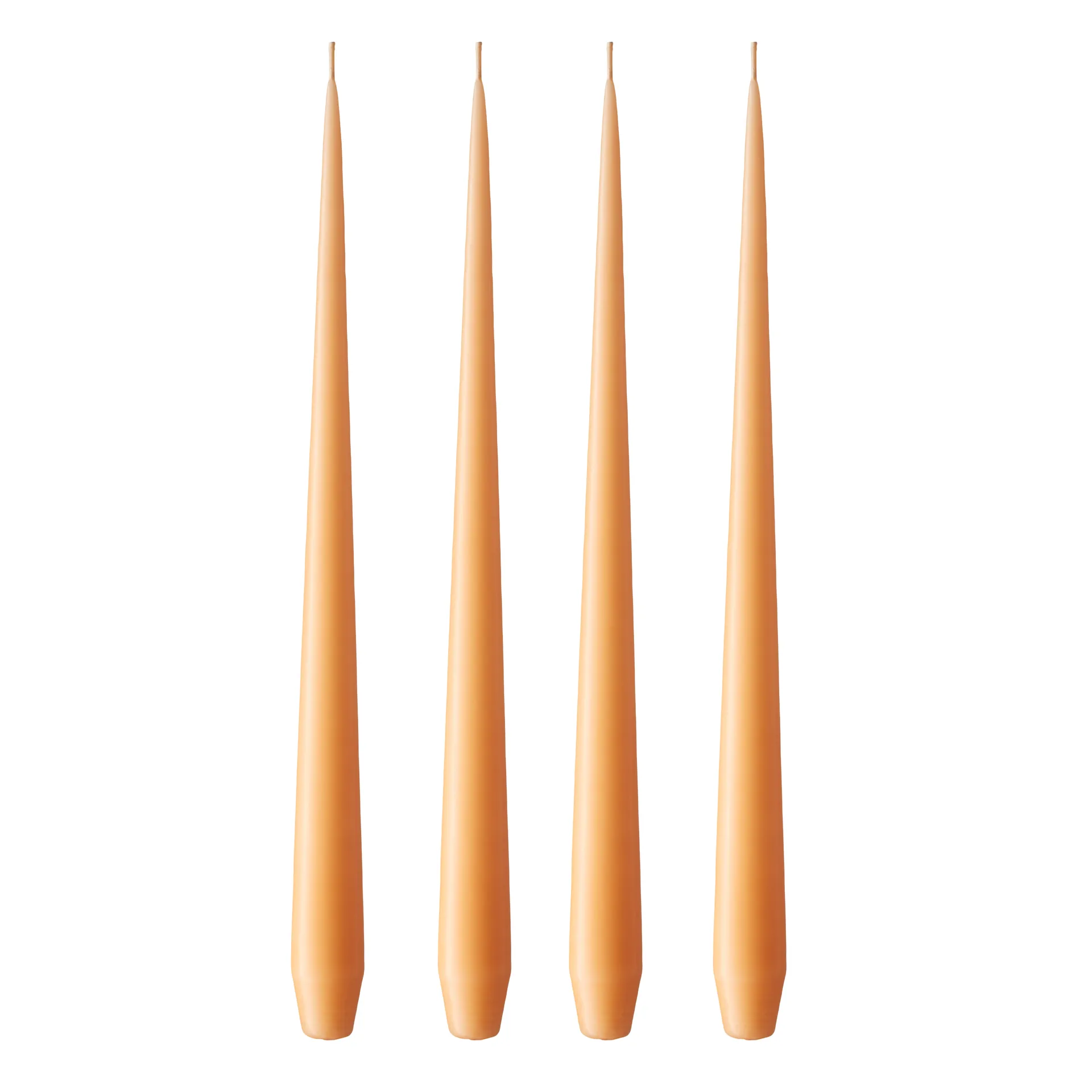 ester & erik lys 4-stk. matt, dark Melon sorbet 19/2, 42 cm ester & erik