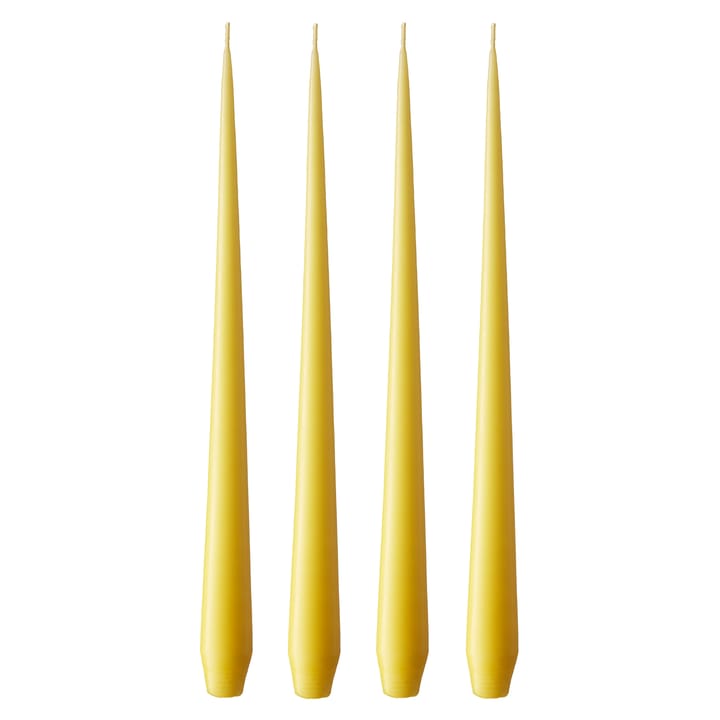ester & erik lys 4-stk. matt - Lemon drop 15, 32 cm - Ester & erik