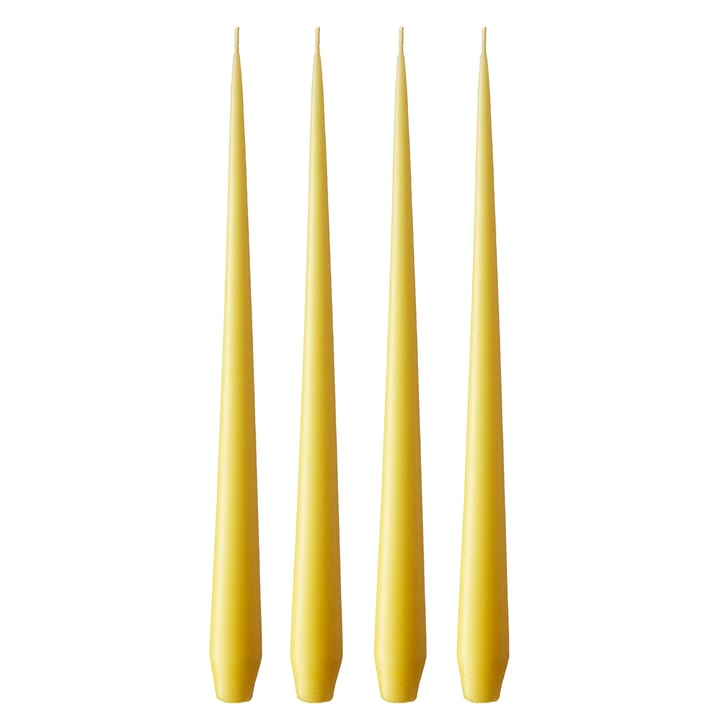 ester & erik lys 4-stk. matt - Lemon drop 15, 42 cm - Ester & erik