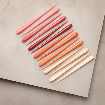 ester & erik lys 4-stk. matt - Melon sorbet 19, 32 cm - ester & erik