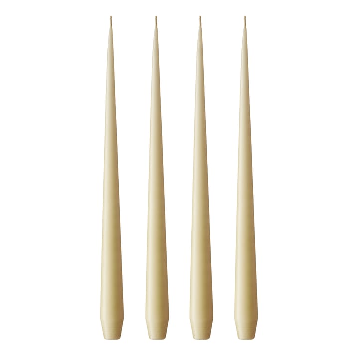 ester & erik lys 4-stk. matt - Pale ginger 14, 42 cm - Ester & erik